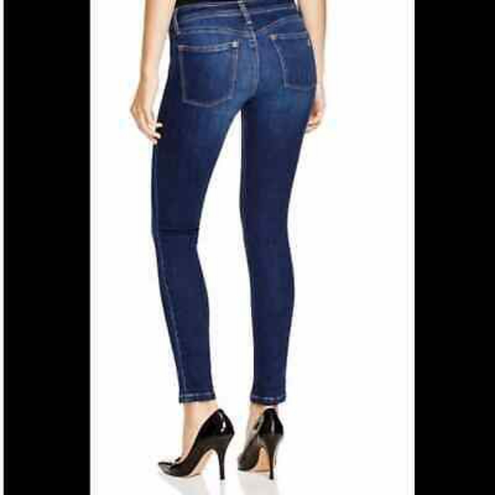 DL1961 Emma Power Legging Blue Denim Skinny Jeans Size 27. - Picture 3 of 10